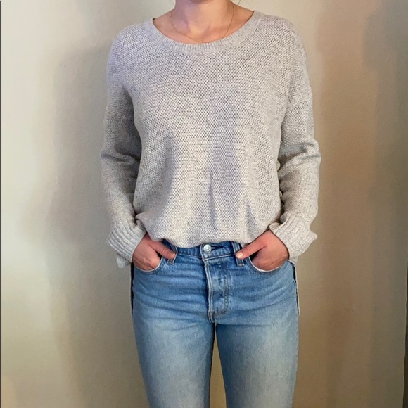 Madewell Gray Sweater - Picture 1 of 5